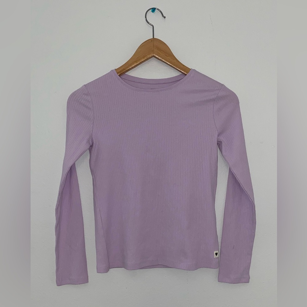 Lavender Long Sleeve Top